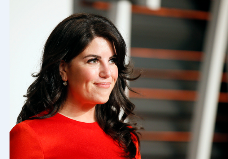 Monica Lewinsky is spending election day in Sweden speaking at an anti-bullying event.