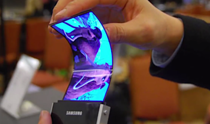 Samsung foldable display