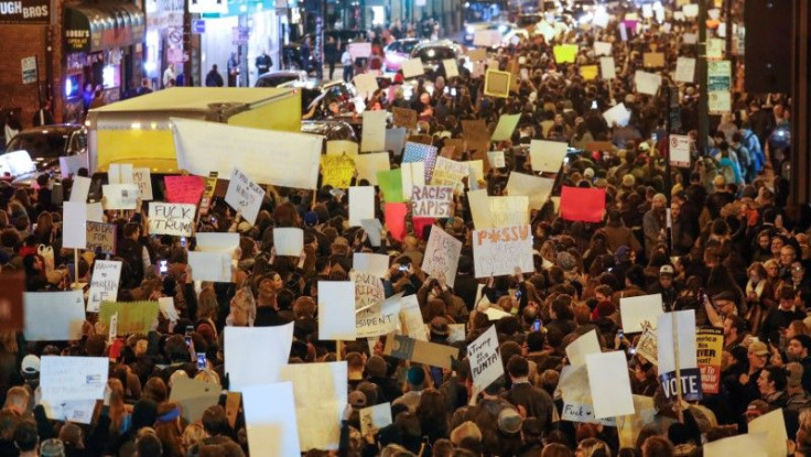 trump protest