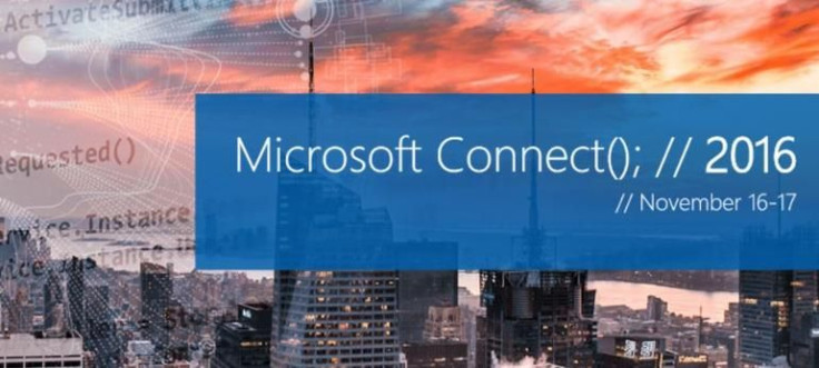 microsoft connect 2016 developer event