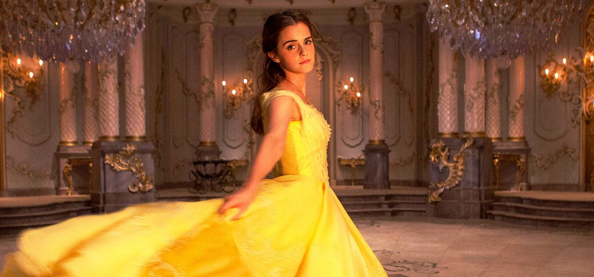 Beauty and the beast outlet 2017 belle yellow dress