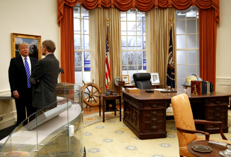 Donald Trump may have to renovate the Oval Office when he moves into the White House.