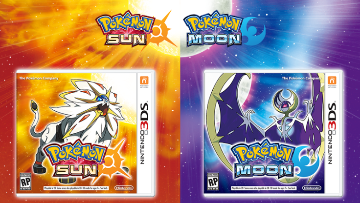 pokemon sun and pokemon moon nintendo 3DS