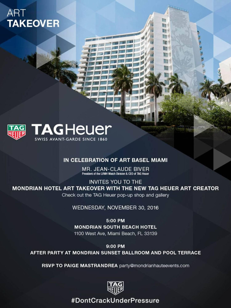 Alec Monopoly Art Takeover X TAG HEUER At Mondrian Hotel
