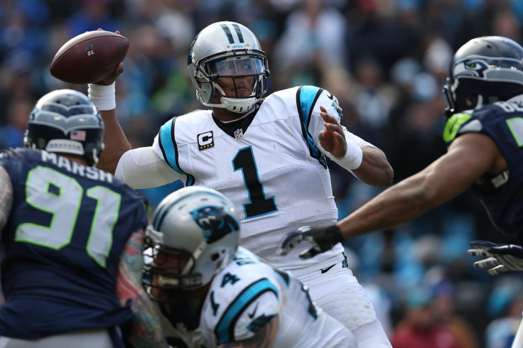 Cam Newton Panthers Seahawks