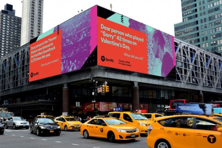 Spotify NYC Billboard