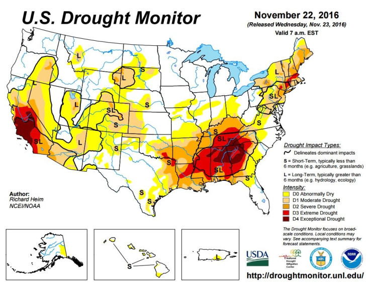 drought monitor UNL