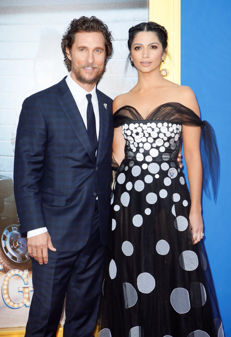 Matthew McConaughey and wife Camila Alves