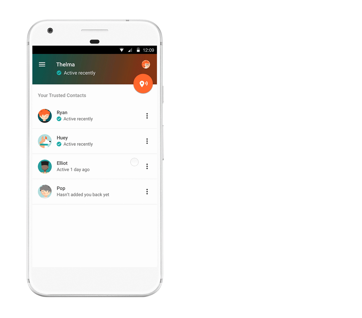 Trusted Contacts Demo