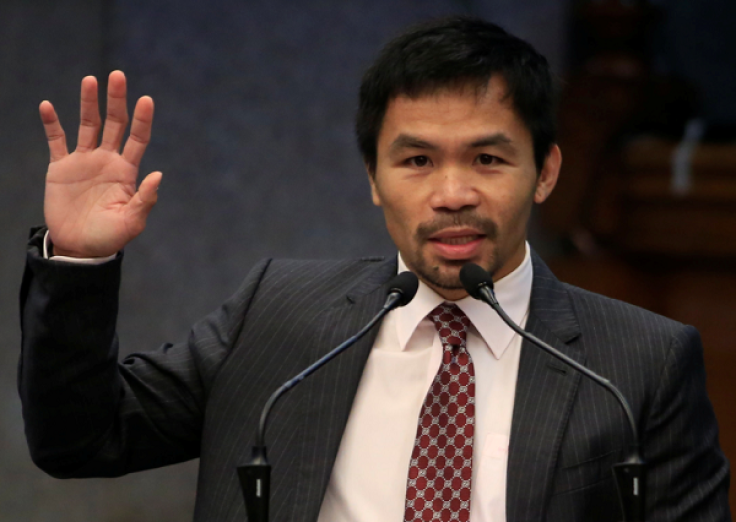 Manny Pacquiao wants to have a National Bible Day in the Philippines.