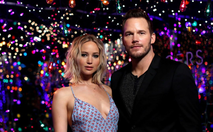 Jennifer Lawrence and Chris Pratt 