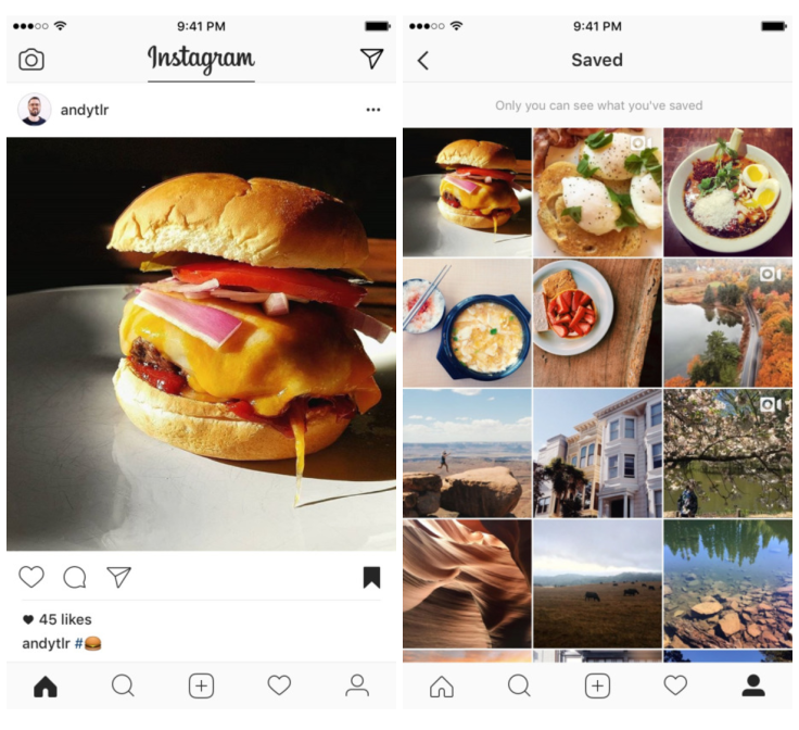 instagram bookmark posts