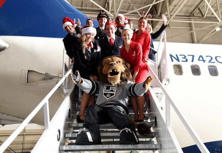 Delta Air Lines' Holiday in the Hangar Celebration
