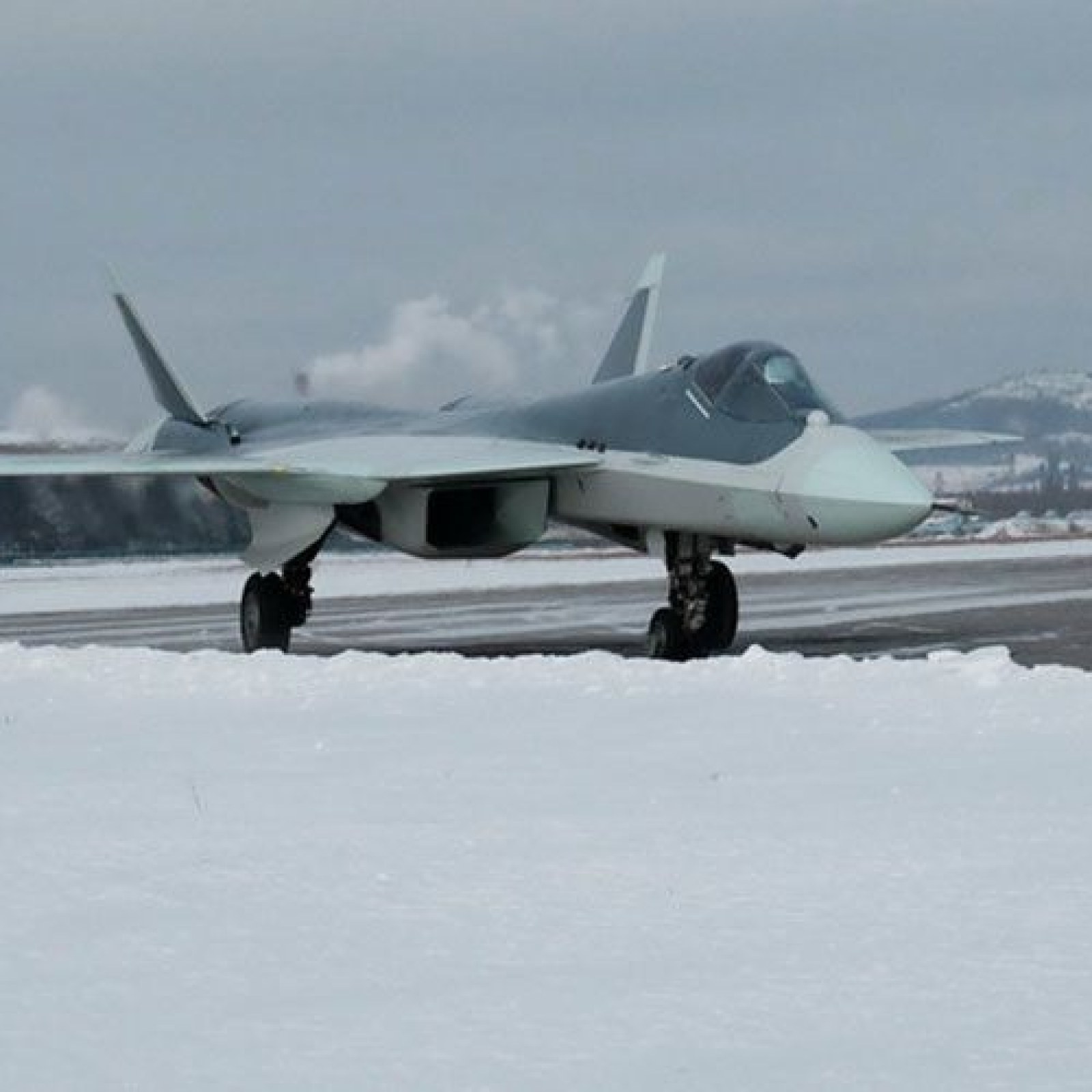 Russian Stealth Fighter Jet Unveiled Russian Stealth Fighter T 50