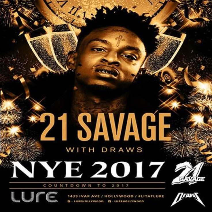 New Year’s Eve w/ 21 Savage at Lure