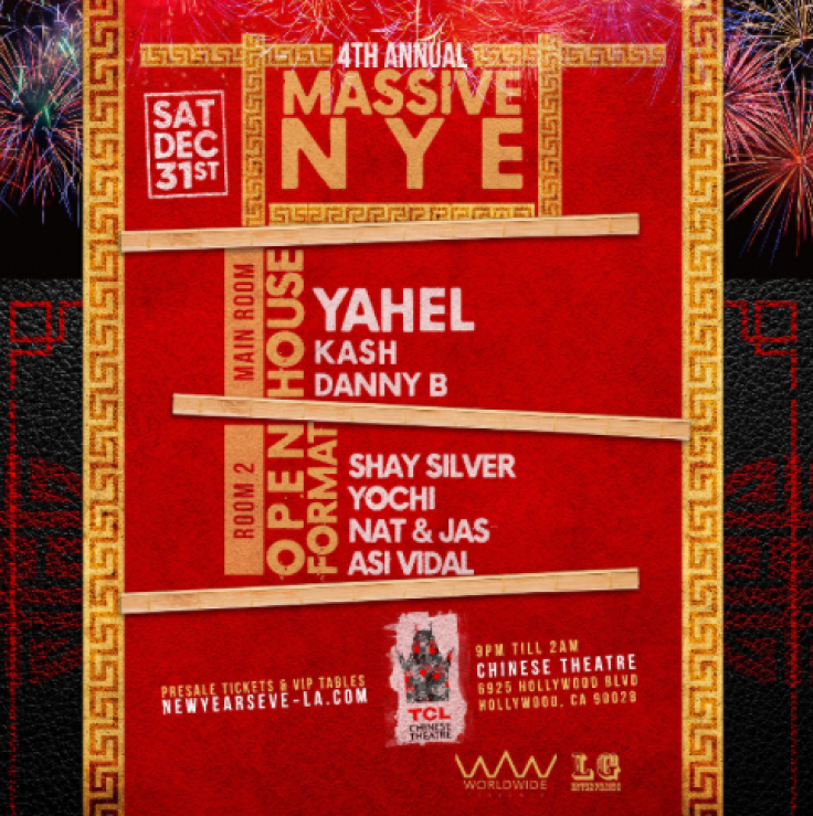 4th Annual Massive NYE at TCL Chinese Theatre