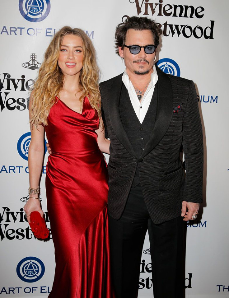 Amber Heard and Johnny Depp