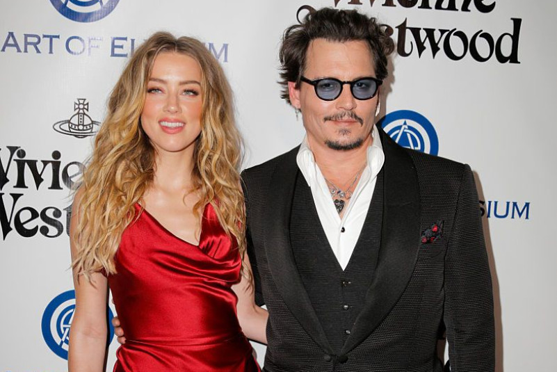 Amber Heard and Johnny Depp