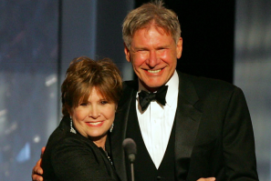 Harrison Ford Carrie Fisher 