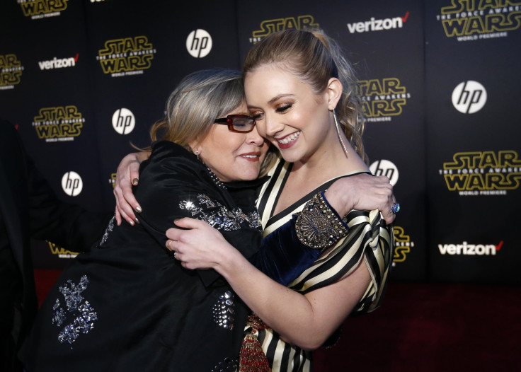 Carrie Fisher and Billie Lourd