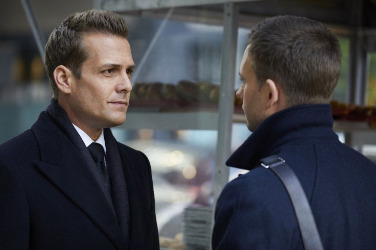 Gabriel Macht as Harvey, Patrick J. Adams as Mike