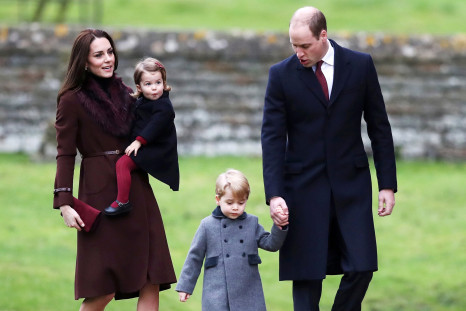 Prince William, Kate, Princess Charlotte, Prince George
