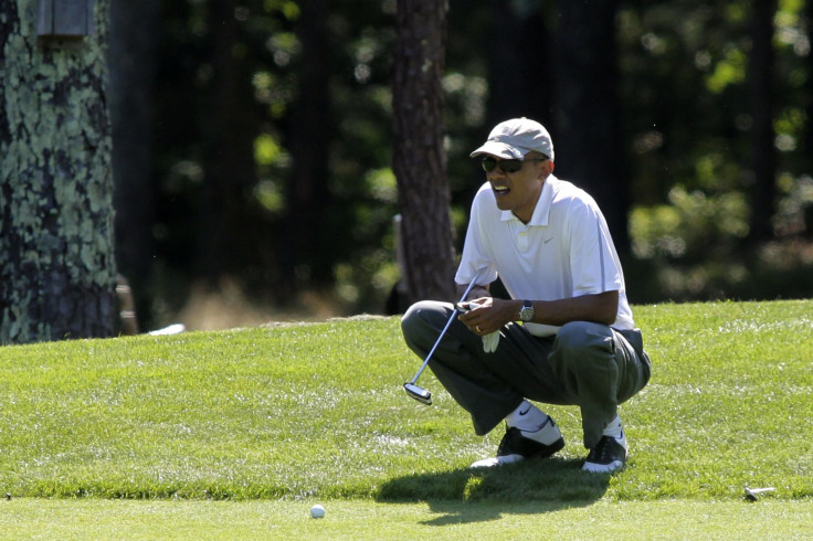 President Obama golf