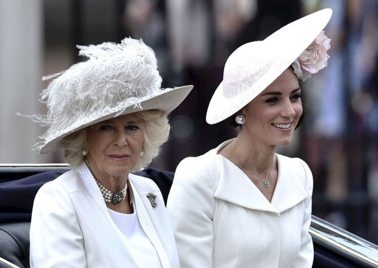 Duchess of Cornwall Camilla and Kate Middleton