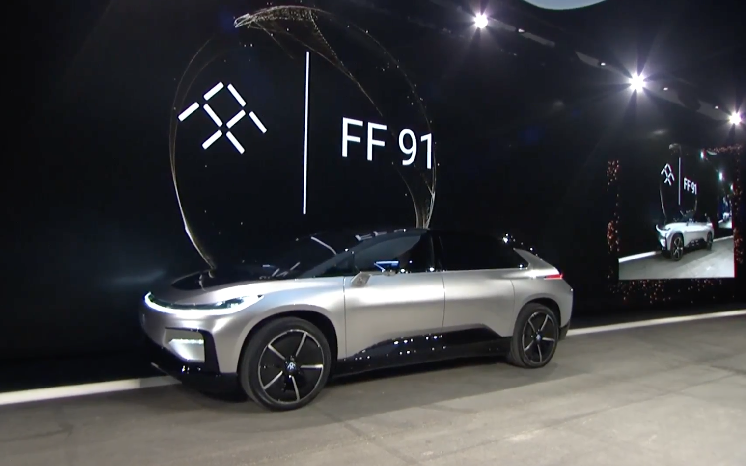 Faraday Future Unveils Flagship Electric FF 91