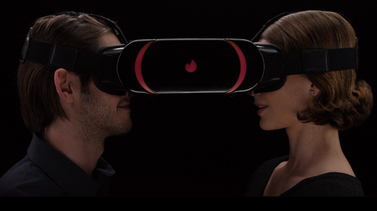 tinder dating vr headset