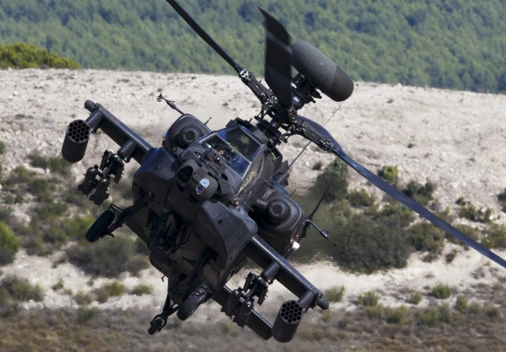 Apache helicopter