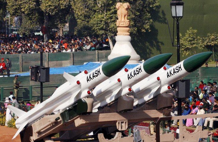 Akash missiles