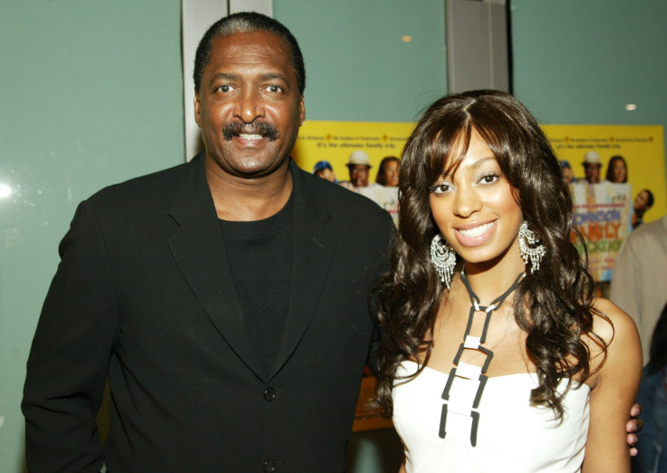 Mathew Knowles and Solange