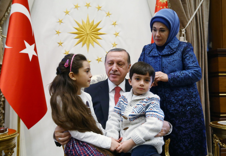 Erdoğan and Bana Alabed