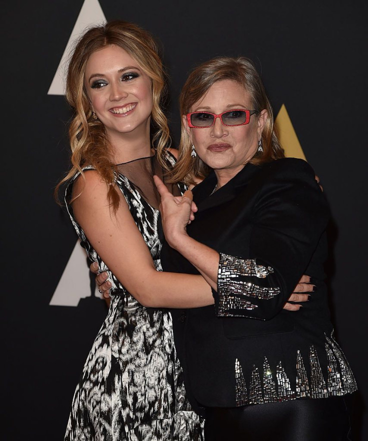 Carrie Fisher and Billie Lourd