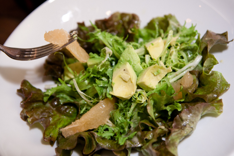 Copper found in salad and other green vegetables could lead to copper toxicity. 