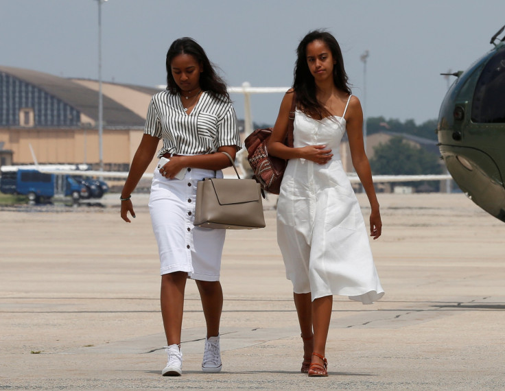 Sasha and Malia