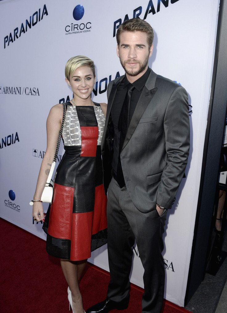 Miley Cyrus and Liam Hemsworth