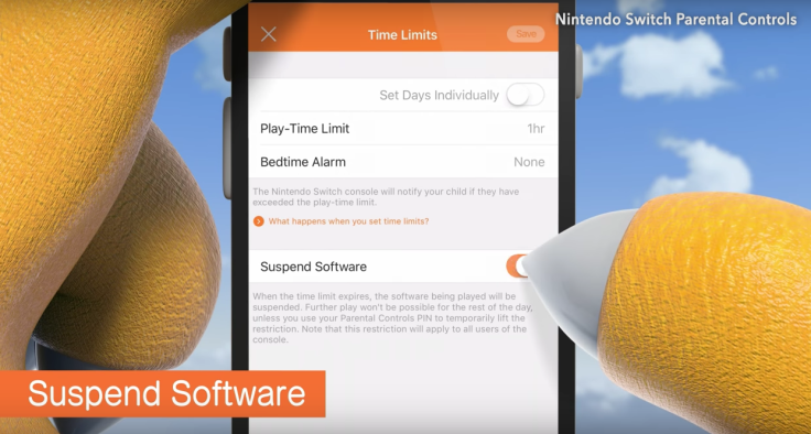 Nintendo Switch Parental Controls app