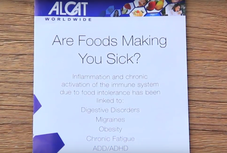 ALCAT Food Sensitivity Testing