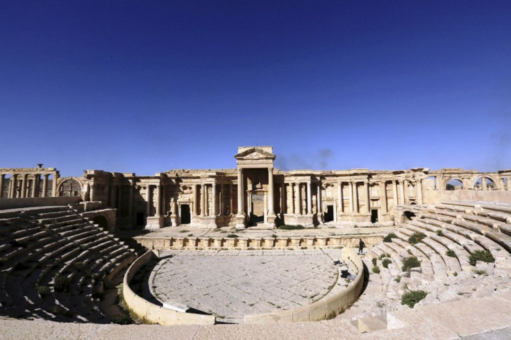 Roman amphitheater in Palmyra
