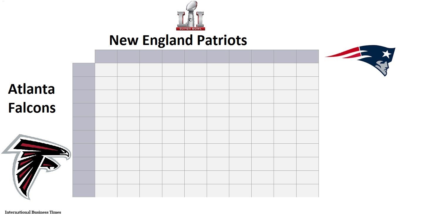 Patriots Eagles Printable Squares