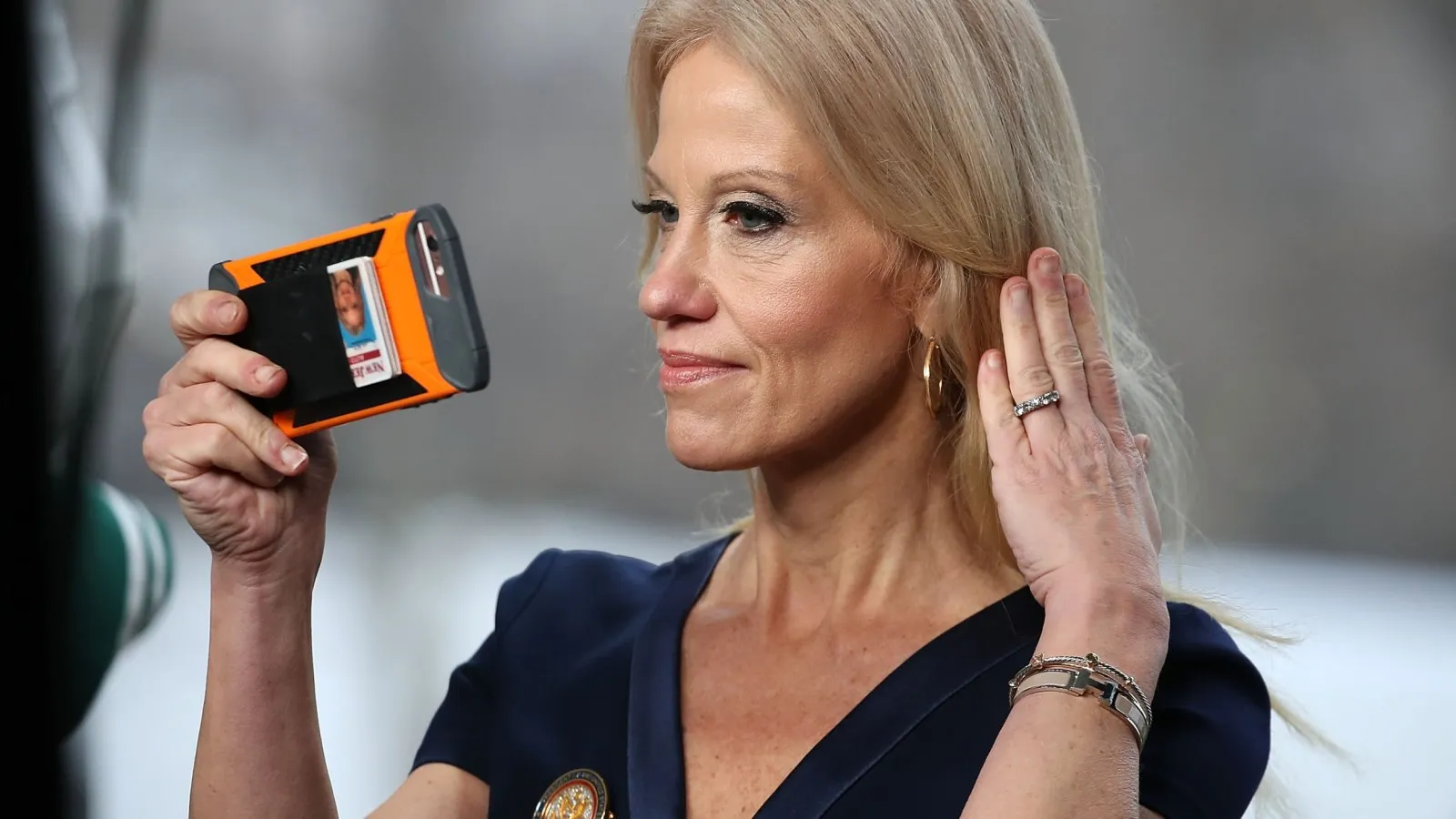 Did Kellyanne Conway Punch Someone After Inauguration? 