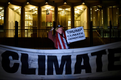 Climate Change Protester