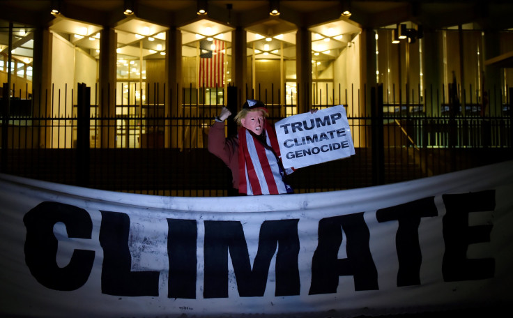 Climate Change Protester