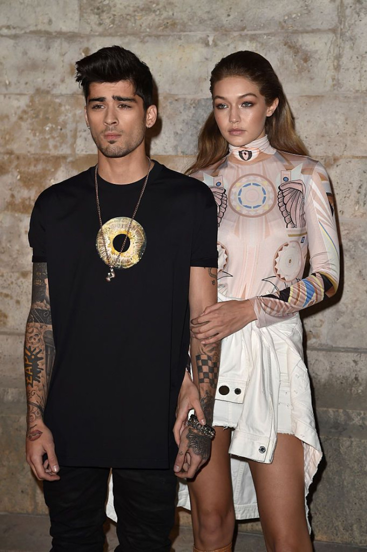 Gigi Hadid and Zayn Malik