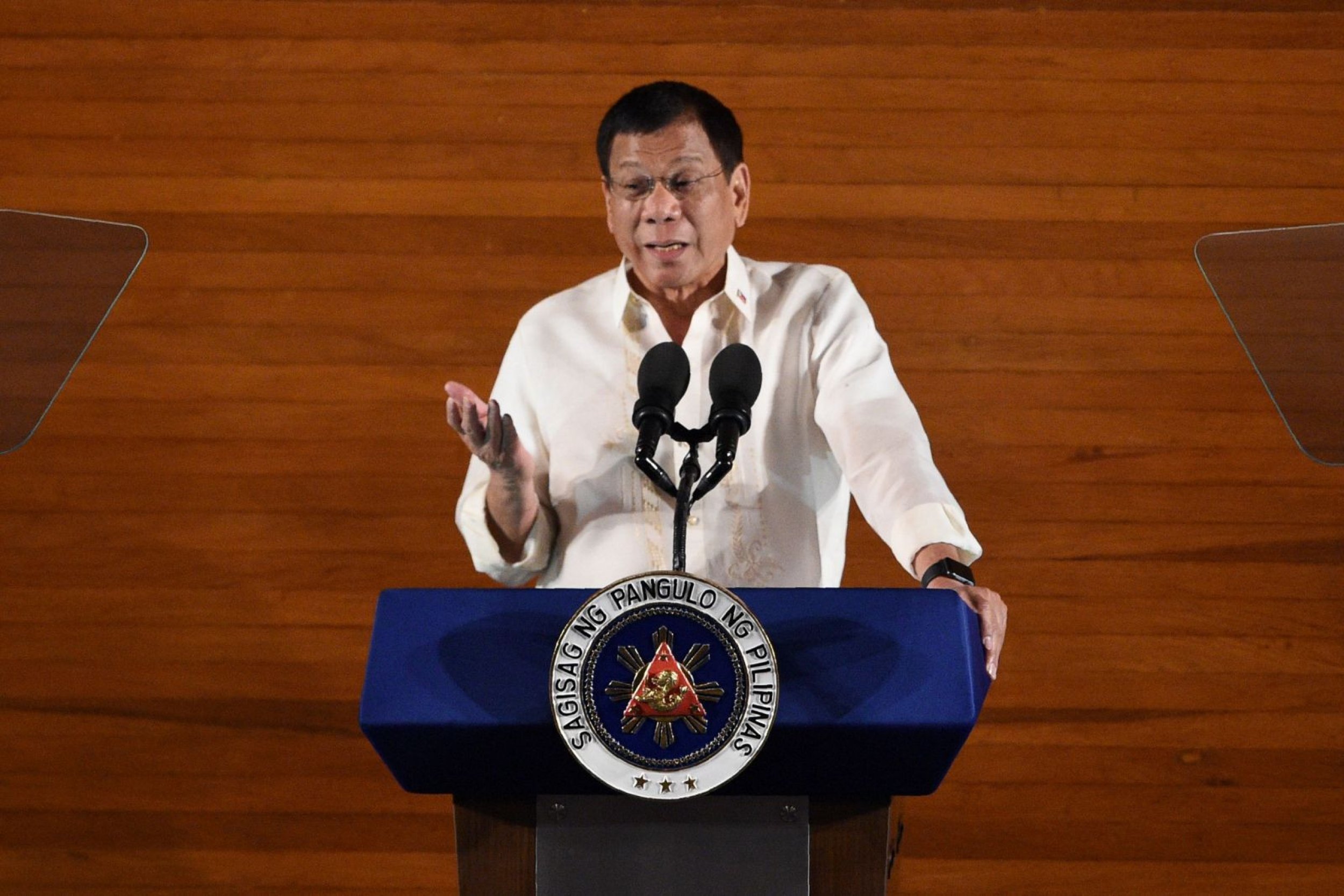 Philippines Duterte Defends Deadly Crime Crackdown