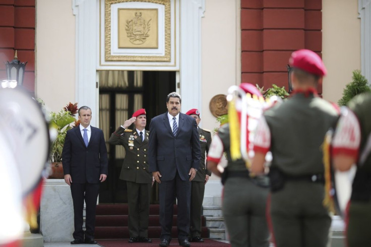 Venezuela's Nicolas Maduro and Tareck El Aissami