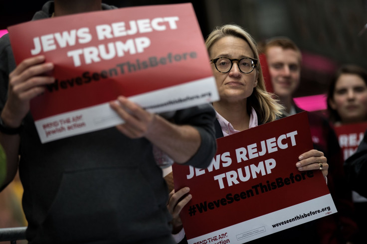 Jewish protest Trump