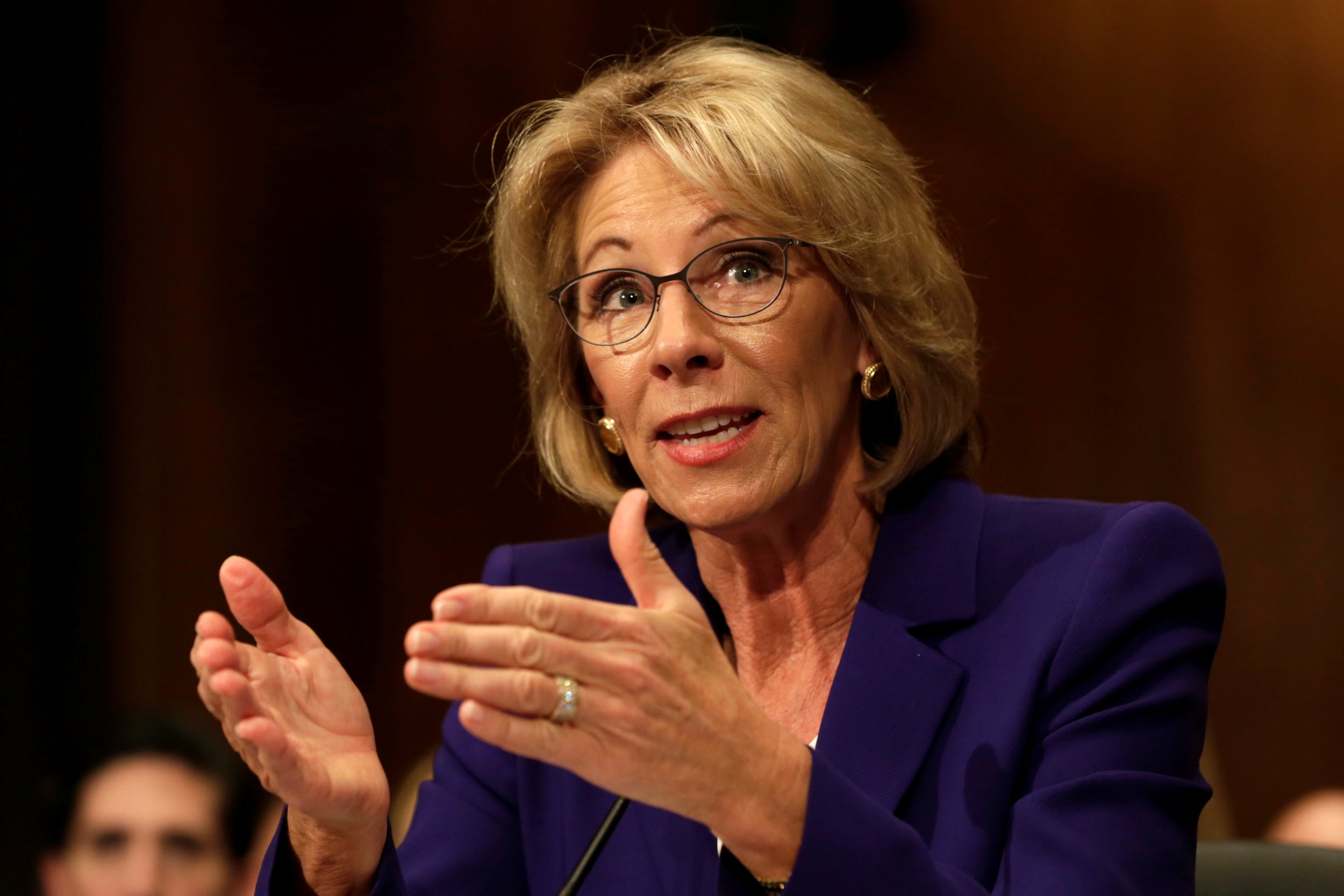 Betsy DeVos Senate Vote: Trump’s Education Secretary Pick To Face ...